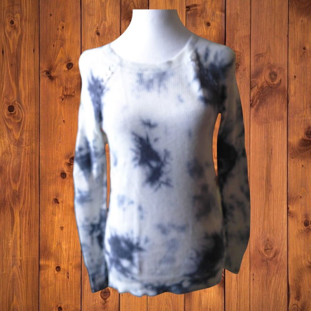 American Eagle Size XS Long Sleeve Tie Dye Pullover Sweater Grunge Casual